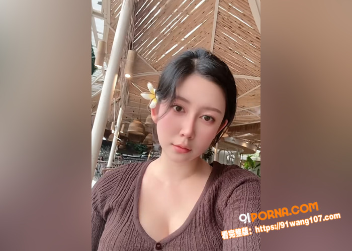 抖音十万粉丝巨乳网红 李...（3）