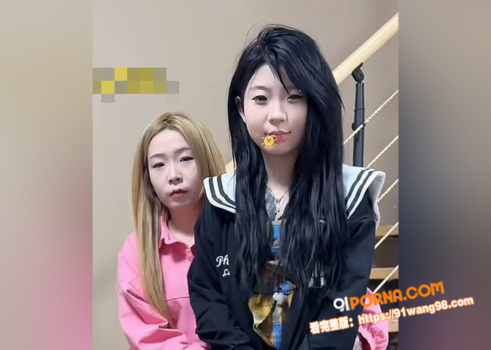 抖音十几万粉丝精神母女 ...（3）