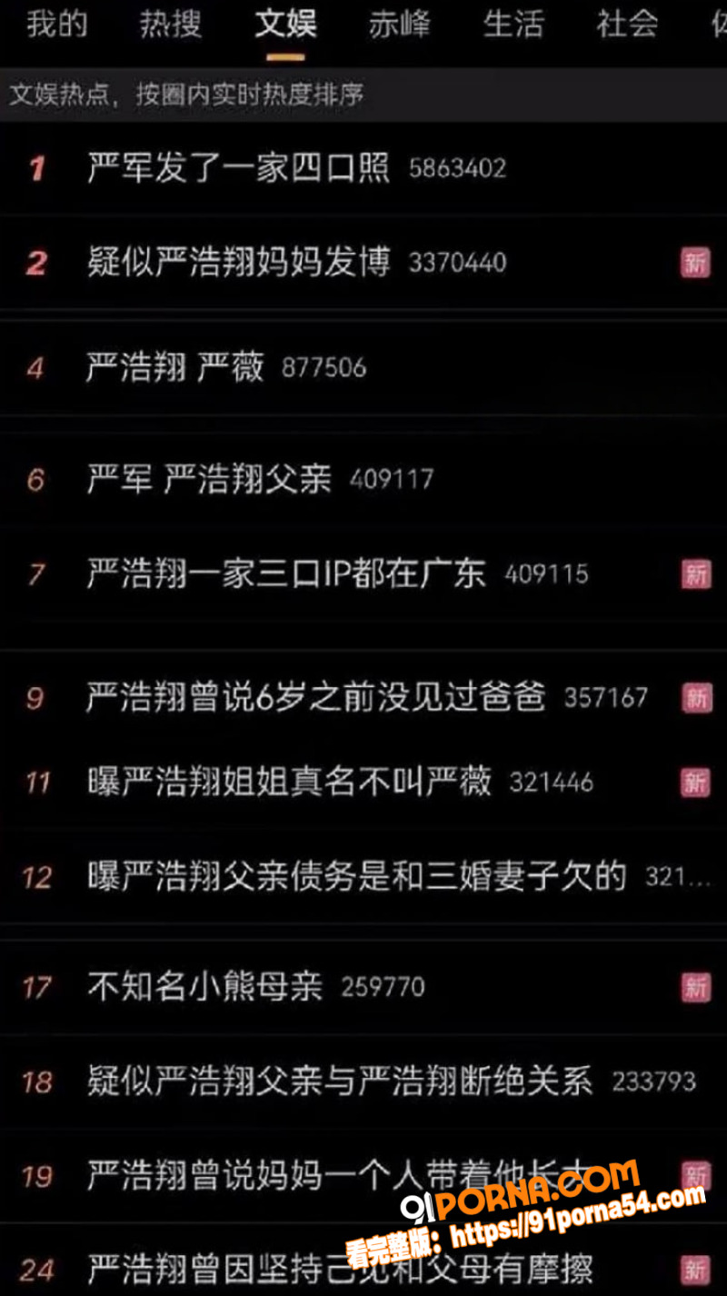 时代少年团 严浩翔 生父...（14）