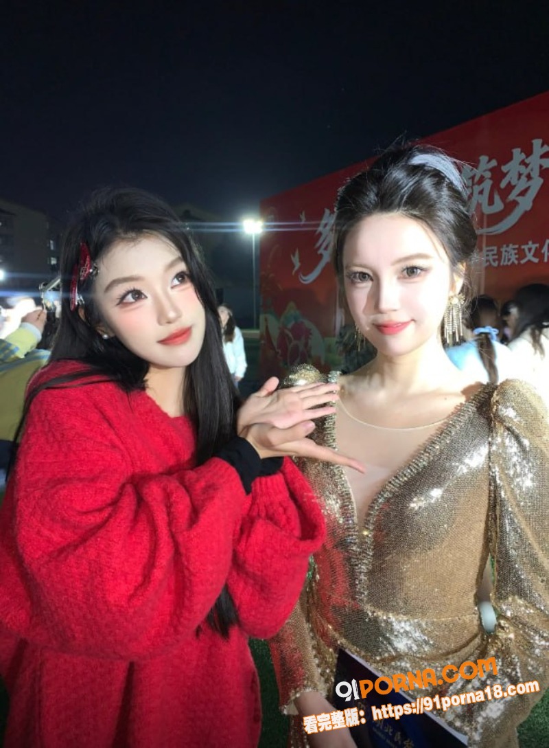 湖北航艺女大 夏悠 和金...（2）