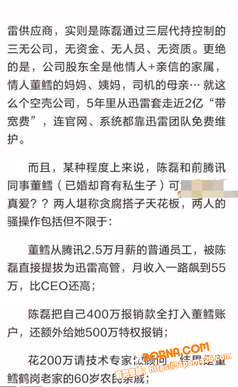 迅雷前CEO 陈磊 狗血...（11）