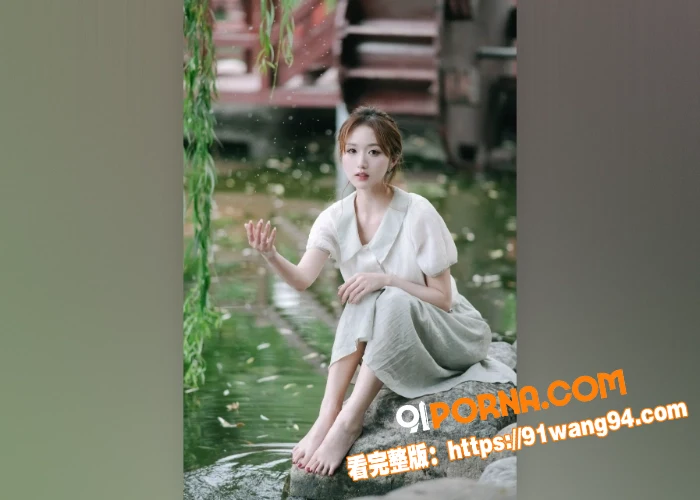 百万粉丝网红清纯汉服模特...（5）