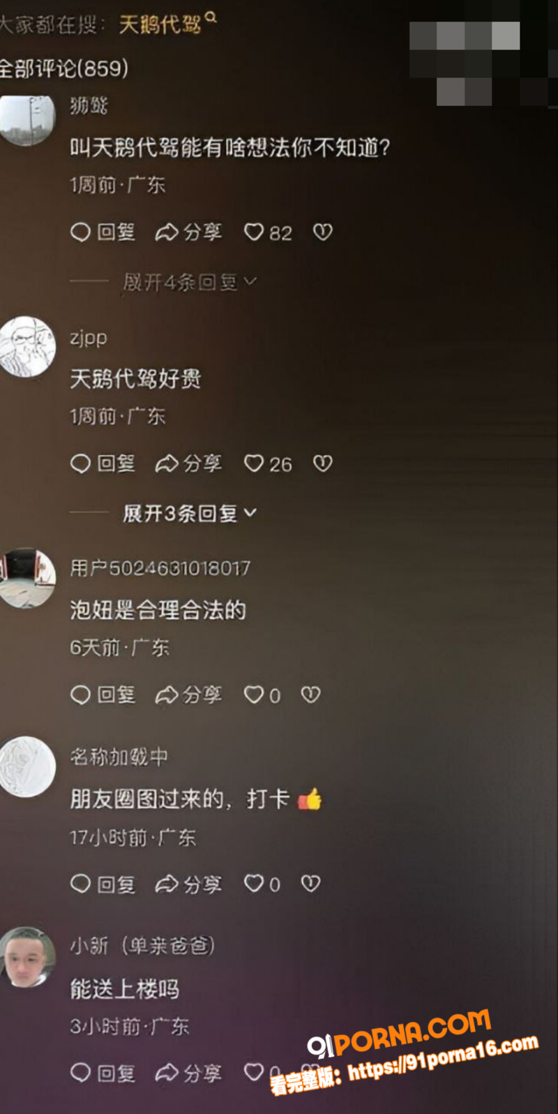 天鹅代驾给老板开车 只要...（4）