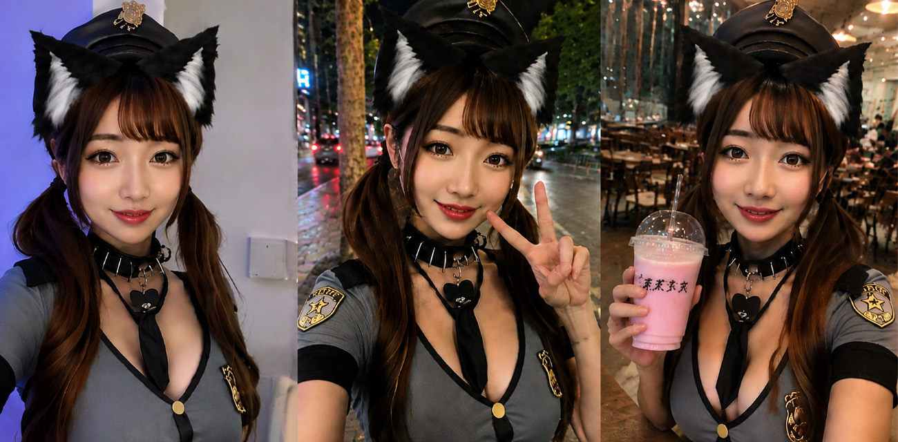 推特网黄 豆喵 警服自慰大爆料！制服诱惑调教自慰高潮 极品身材玩到喷水太骚了！