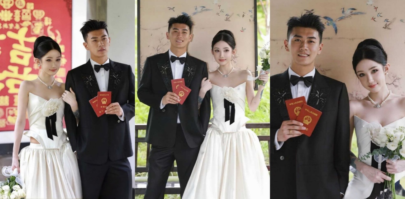 抖音130万粉丝网红 任权 薛小婉 结婚全网热议 早期黑历史曝光 果真是物以类聚人以群分啊！
