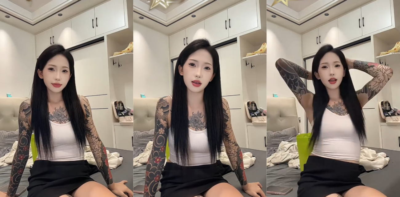 快手网红 高冷小美 与万重山直播PK 露出蕾丝肥臀惊艳全场 录屏爆火疯传！