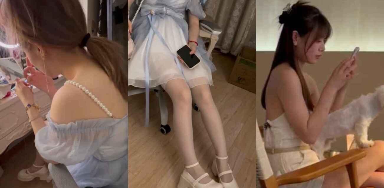 高颜值清纯女大学生 同学路人朋友眼中的高冷女神 在床上的时候骚的离谱！