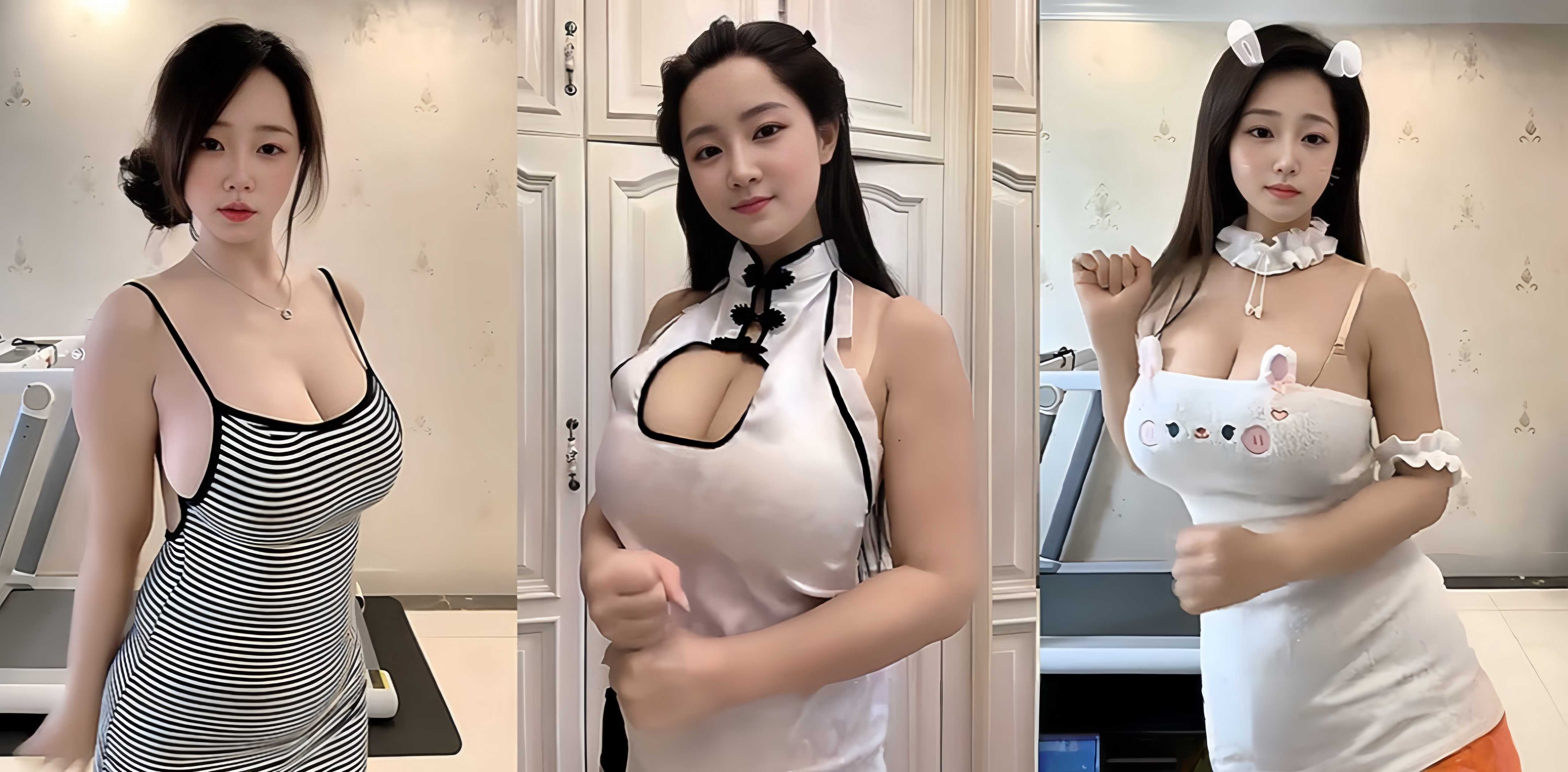 抖音80万粉网红 成都朵朵 擦边热舞来袭 丰满御姐扭腰摆臀 风骚妩媚巨乳晃动勾人！