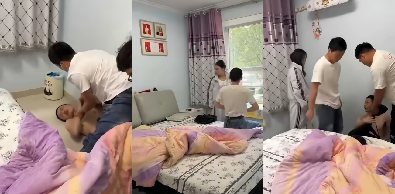 全网疯抢莱芜抓小三 5分25秒完整视频流出 原配怒怼狠抓现场十分激烈！
