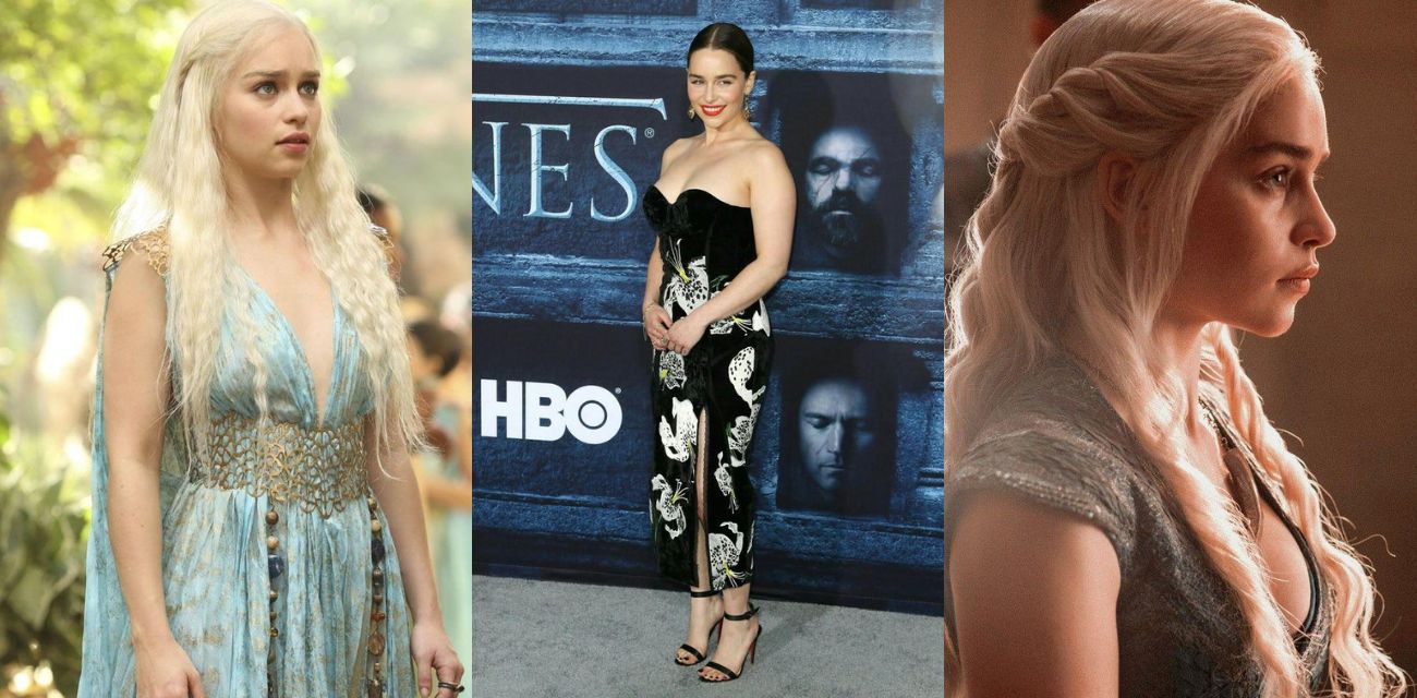权利游戏 女主角 艾米莉亚·克拉克 (Emilia Clarke) 高清裸体三级片合集版！金发女神看个够！