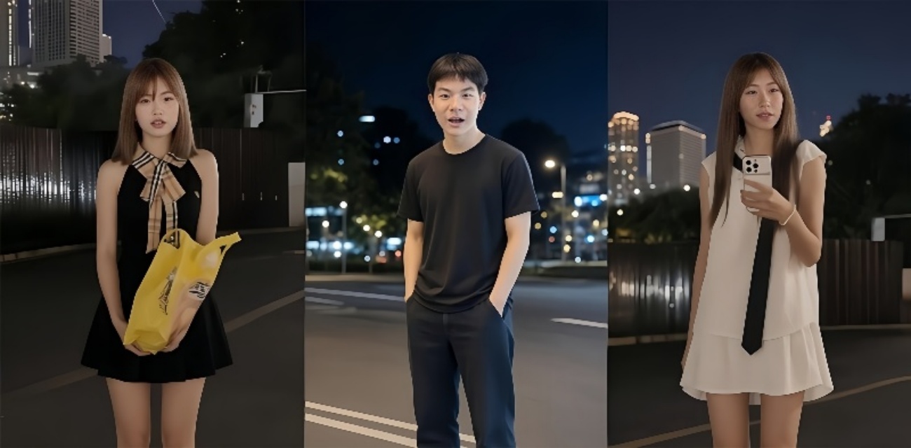 时代峰峻应援现场 一名男生直播与女粉丝对骂 嘉豪单刀赴会的梗照进现实！