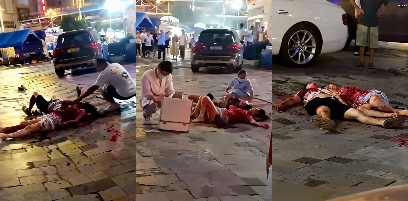 湖南怀化国际商贸城命案 男子情杀两女后割喉自杀 血流一地现场无比血腥！
