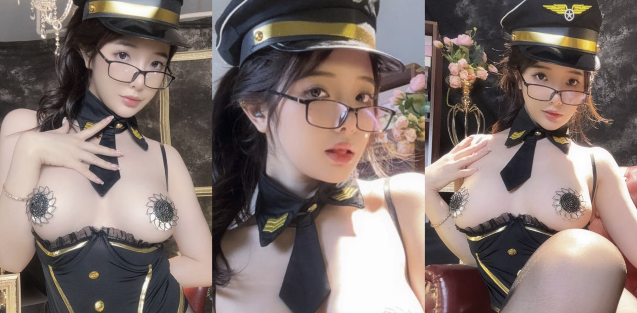 B站福利姬 雯妹不讲道理 最新舰长私拍福利合集 黑丝情趣装 巨乳蜜桃臀惊爆眼球！
