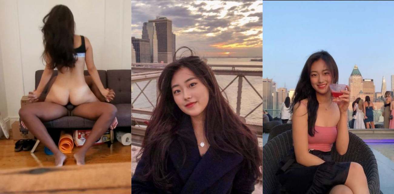亚裔留学生媚黑婊 Cindo 国外留学期间跟黑鬼做爱视频流出 看来巨根才能激发她奴性！
