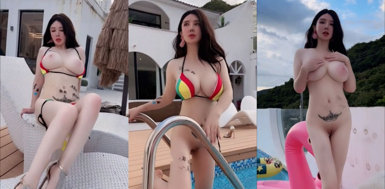 秀人网巨乳名模 潘娇娇 核弹巨乳 泳池脏字侮辱调教XXOO 全裸无遮美如画！
