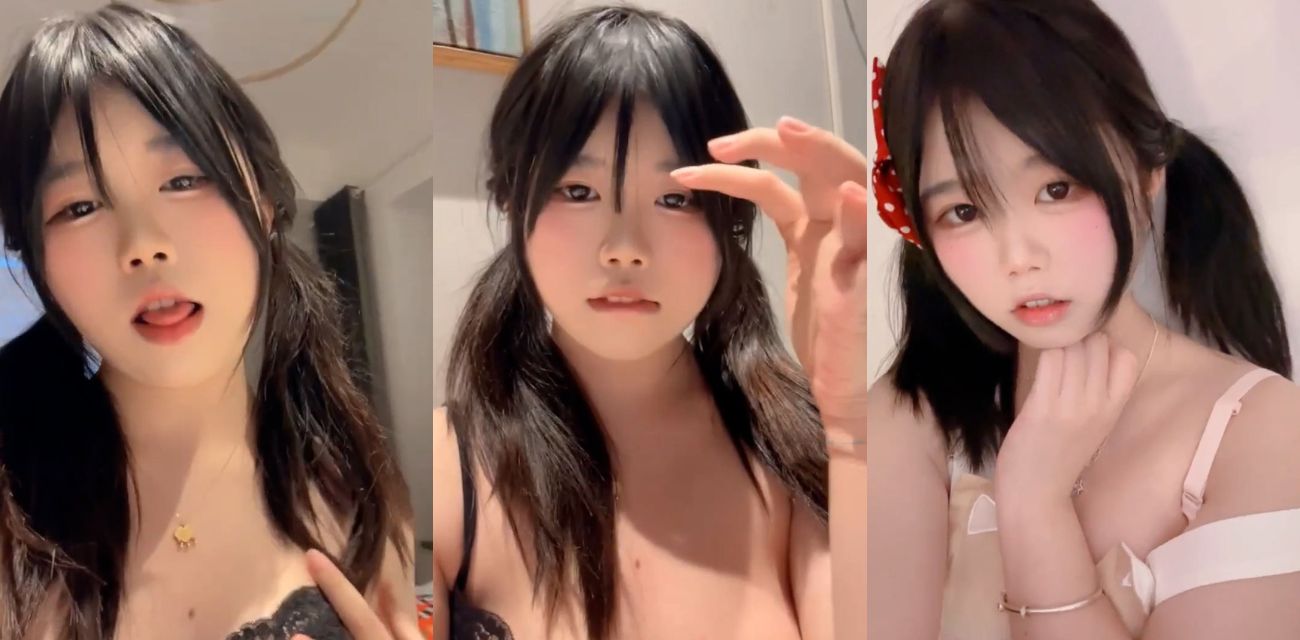 抖音极品 萝莉主播 少女清纯外表暗藏骚浪！母狗化身 揉奶自慰视频流出！