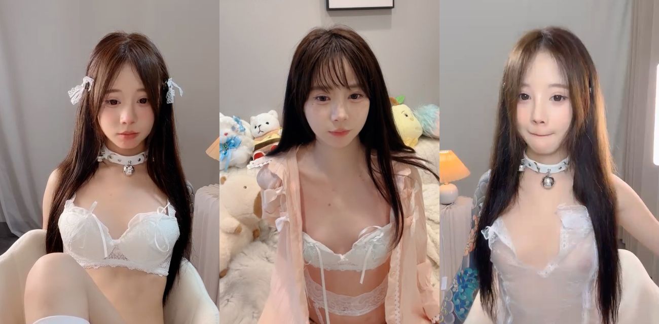 高颜值女神 白衣汤圆 穿情趣内衣直播柔胸自慰 单纯的脸却是反差社会小妹！