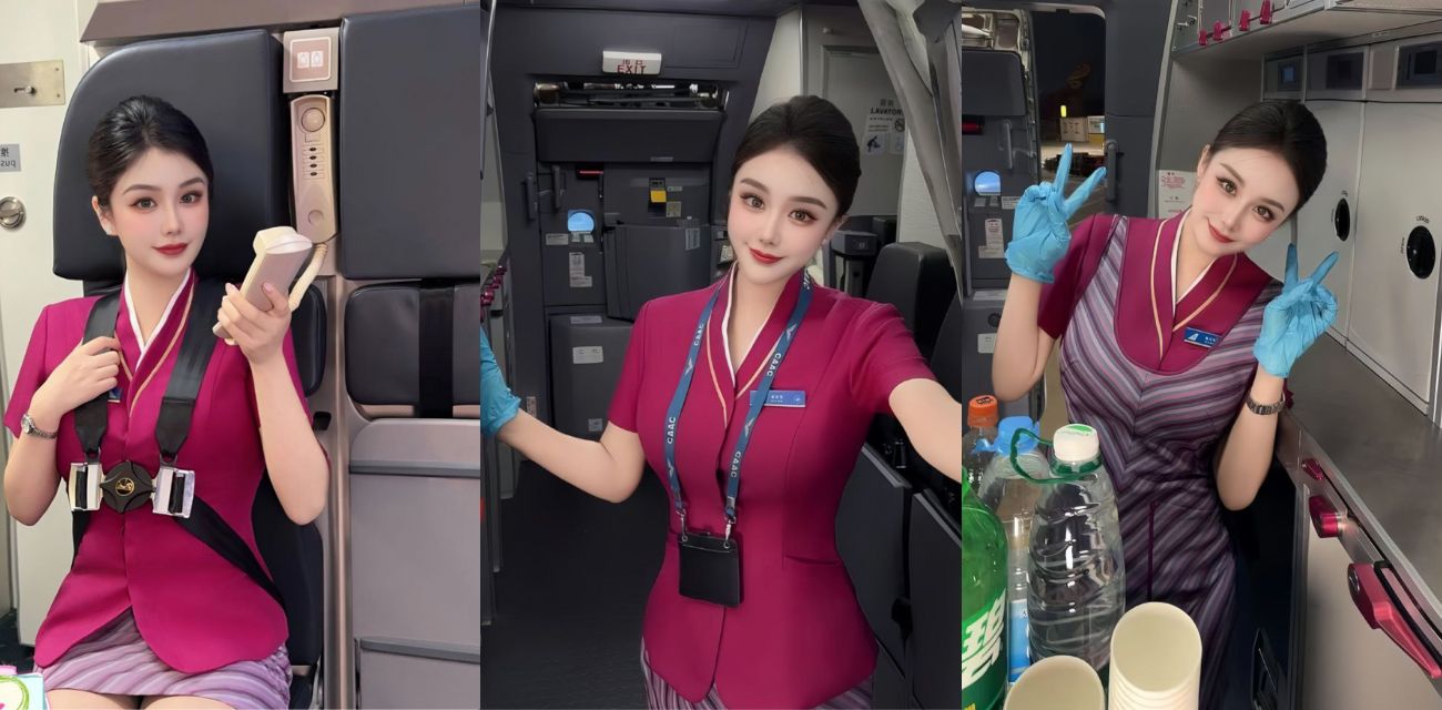 中国南方航空空姐变身福利姬 飞机厕所私会金主 火爆互动视频曝光！