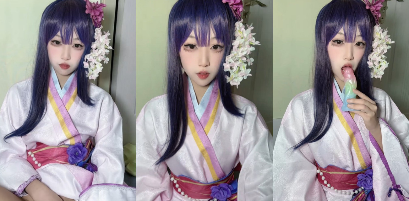 推特顶级网黄 神探狸狸 cos原神雷电将军 高价定制自慰视频流出 小骚穴被阳具疯狂抽插！