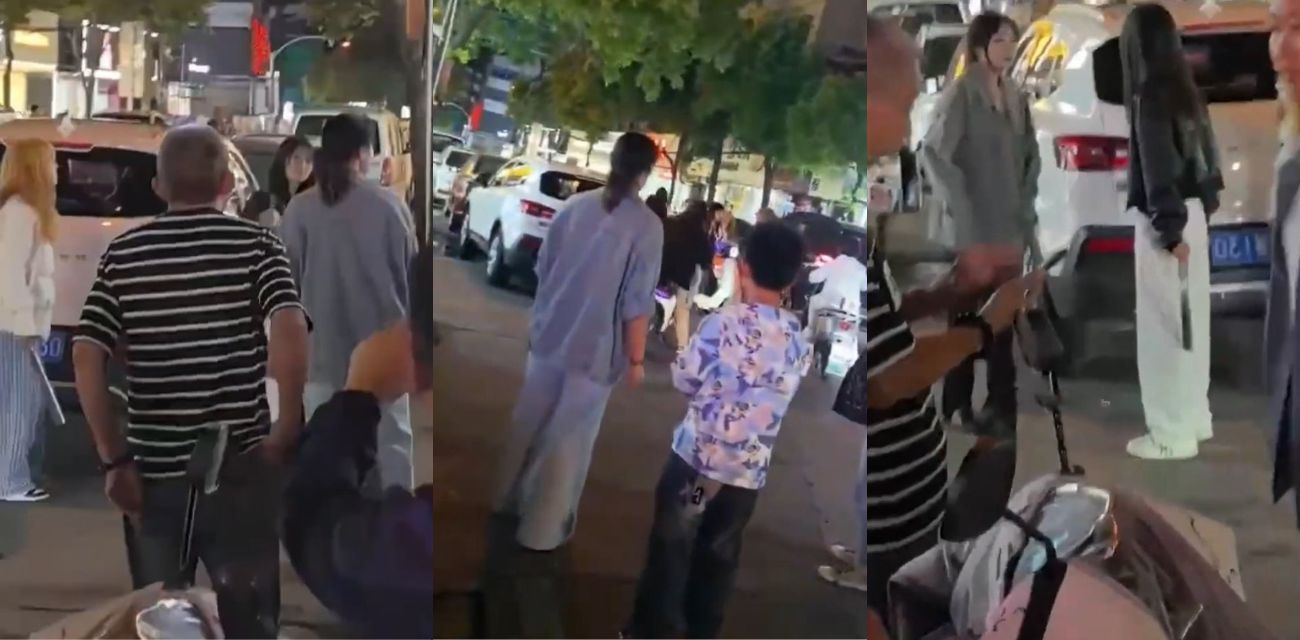 安徽怀远精神小妹火拼现场 真实还原古惑仔电影暴力一幕 玩得是真的狠！