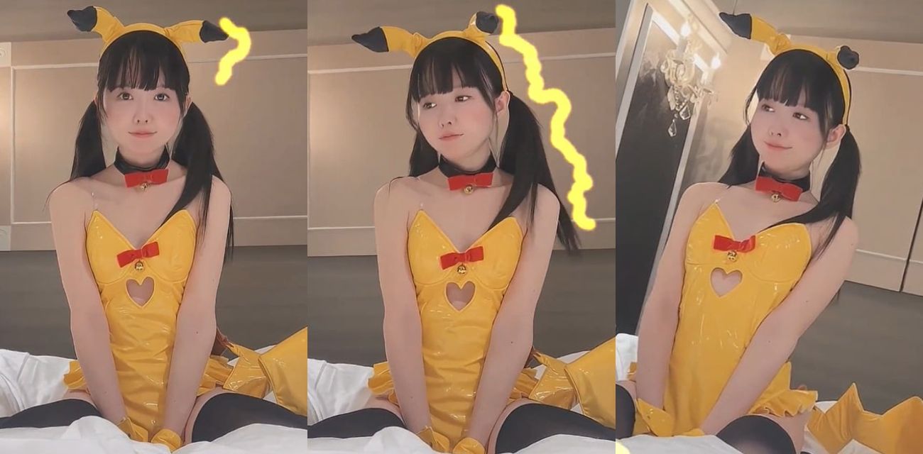 日本双马尾萝莉网黄 yurinslittlepeach cos皮卡丘 黑丝白虎嫩穴 被后入疯狂输出！