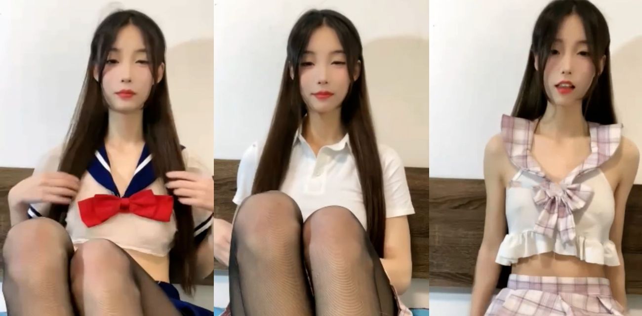 超清纯大眼美女兔崽陪玩店 与金主1v1裸聊 黑丝包裹骚逼 各种情趣道具 金主怎么说陪玩怎么做