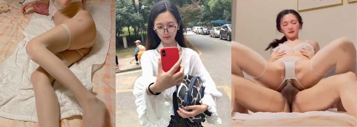 顶级极品颜值眼镜妹人妻少妇，喜欢偷情被情人后入，骚逼都被玩肿了