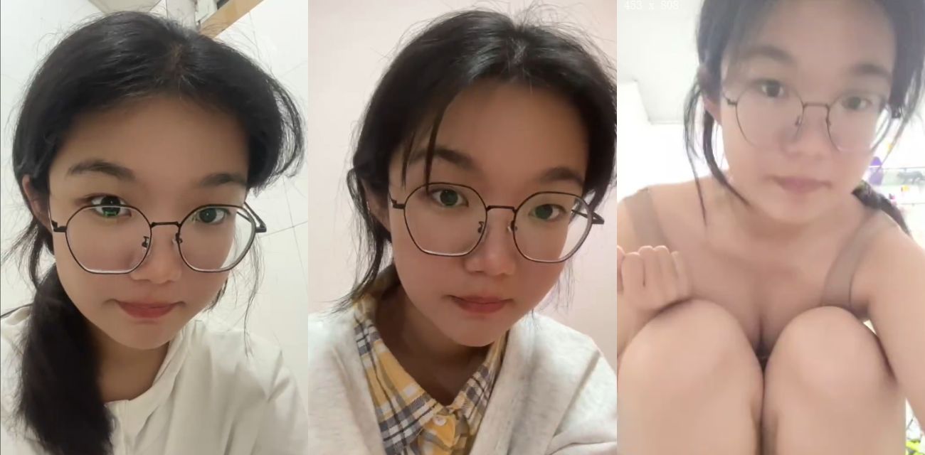 四川成都眼镜妹女友，看着清纯的外表小穴都已经被玩黑，给渣男拍摄的视频也是被曝光了
