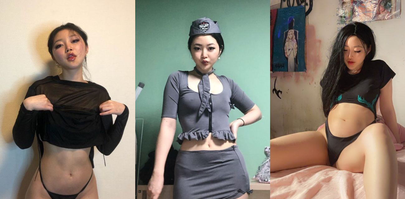 韩国高颜值网红 莎伊克 自拍自慰啪啪福利视频曝光 情趣制服 全程露脸口交啪啪 真是一条合格的母狗