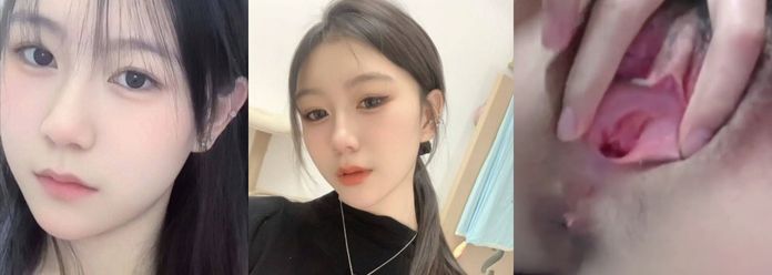 18岁学生妹 王紫宣 私密视频流出，喜欢被学长玩弄自己的小穴，这骚逼也太粉嫩了吧！