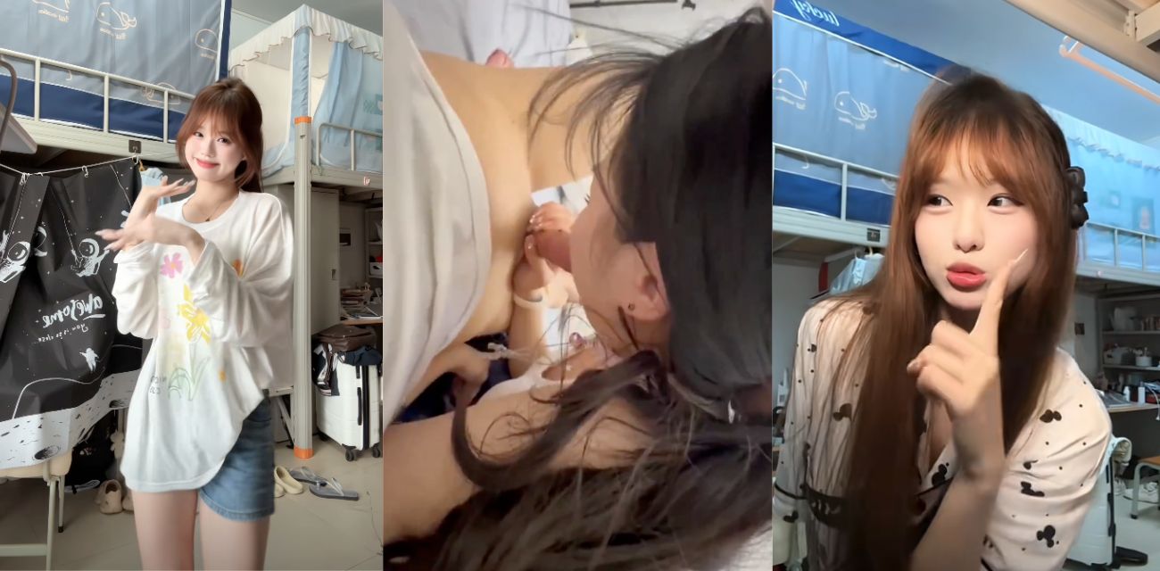 抖音30w网红Dokii与榜一大哥线下约炮视频曝光！宛如母狗般言听计从