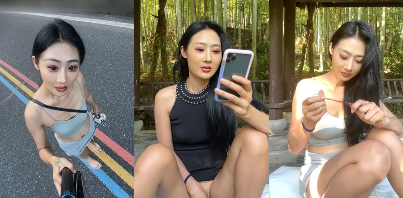 推特网红 solinger 极品骚货户外直播漏出 自慰卖骚 各种大胆动作非常刺激