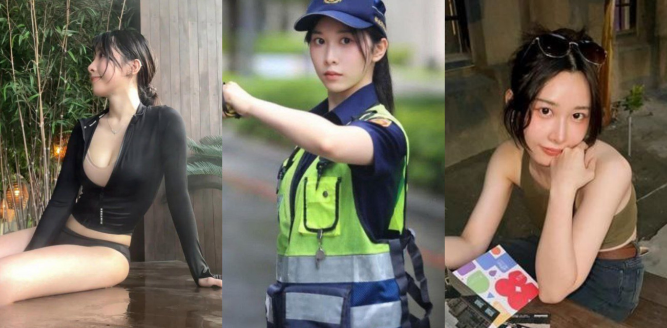 台北10万粉丝警花和男朋友打炮被男朋友录制下来，现在到处流传，这下女警变女优了，不得不说身材真好啊、