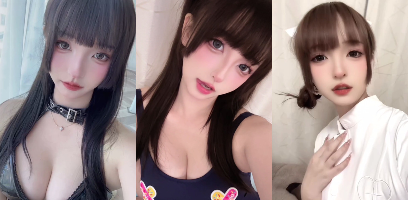 推特福利姬 神楽坂真冬 第三期 清纯少女装 清纯的脸庞但是眼神里还是对肉棒的渴望