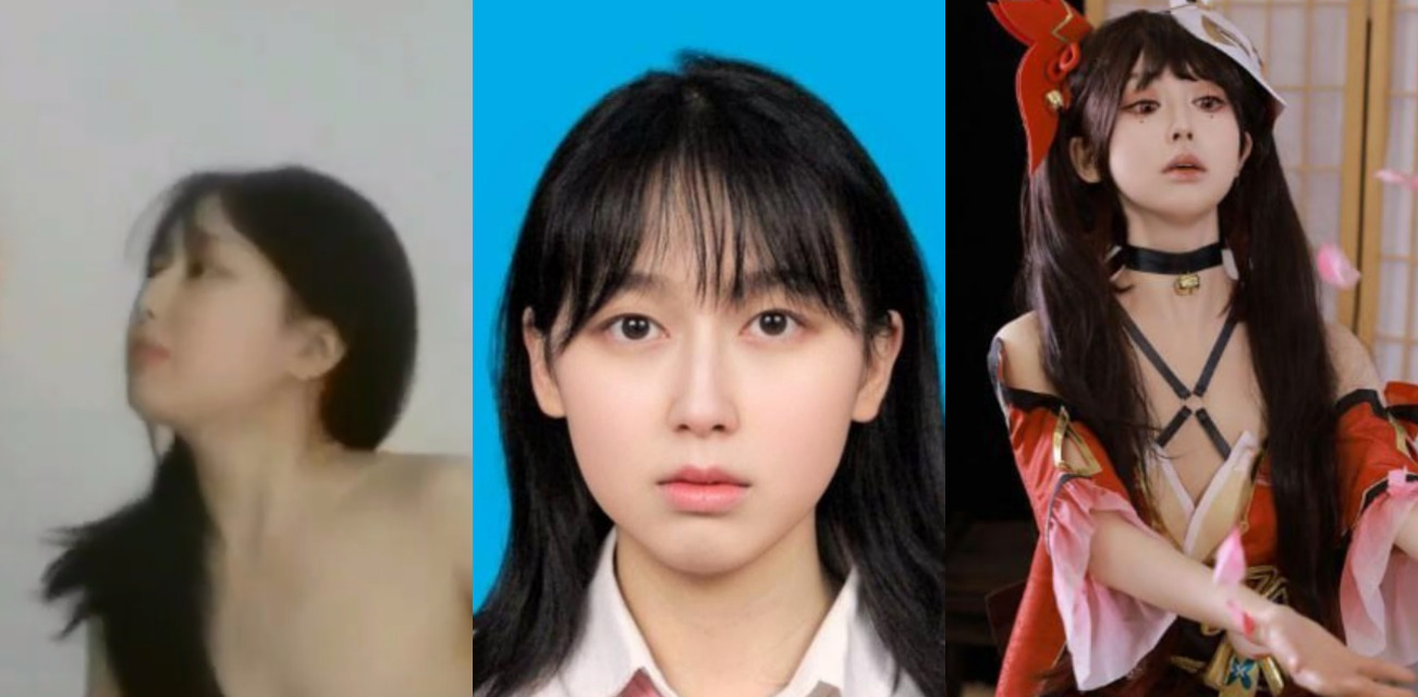 重庆邮电大学高颜值学生妹 李启丹 被爆出不雅视频 在酒店被金主完全不被当人疯狂打桩