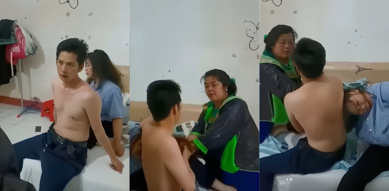 最新捉奸现场视频流出 男人出轨少妇被原配捉奸在床 真爱是谁一目了然