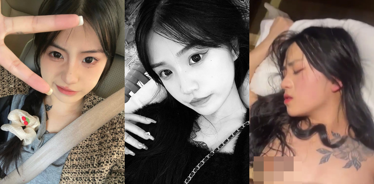 高颜值精神小妹被金主调教，小穴淫水流个不停，被大哥后入猛干，娇喘声听着很上头
