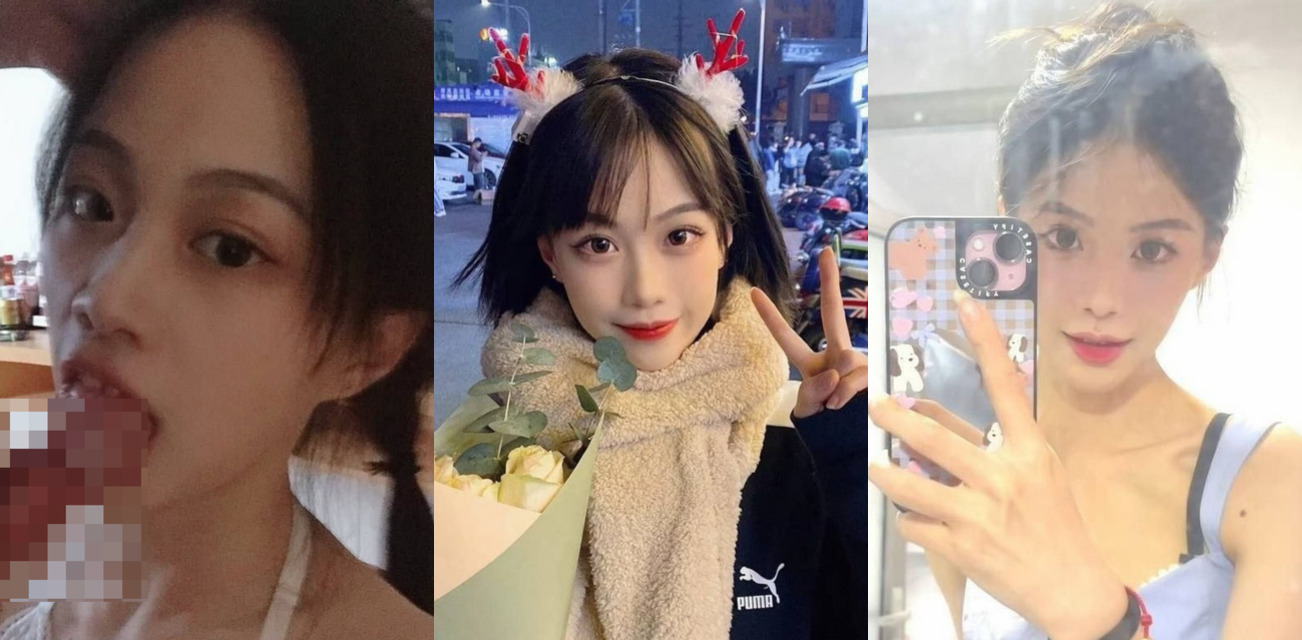 极品女神反差母狗女友被调教了两年，吞屌假阳具塞逼之后暴力抽插。淫水不断