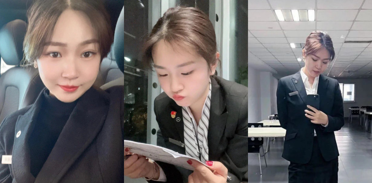 广州奔驰女销售 为了业绩约客户到酒店啪啪视频曝光，口活一流，果然销冠都是有料的！