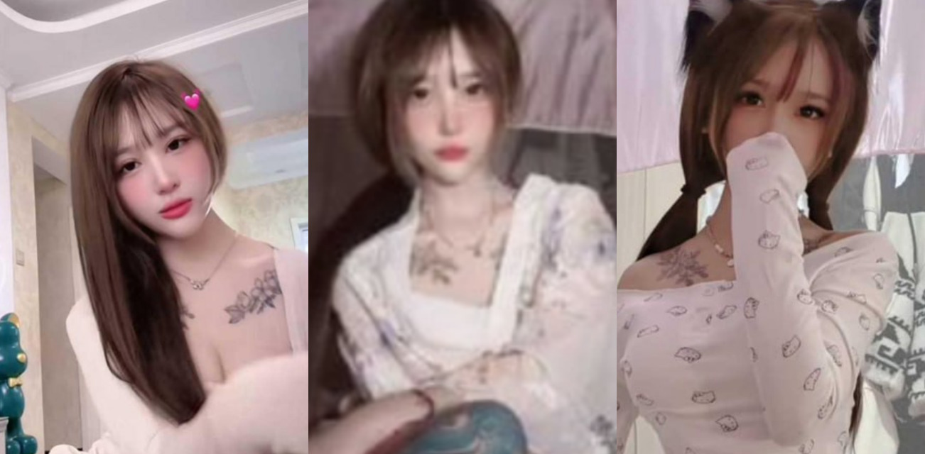 快手3.6万粉丝精神小妹 谈梦 和榜一大哥酒店性爱视频流出，可可爱爱的颜值，一身纹身反差感直接拉满！