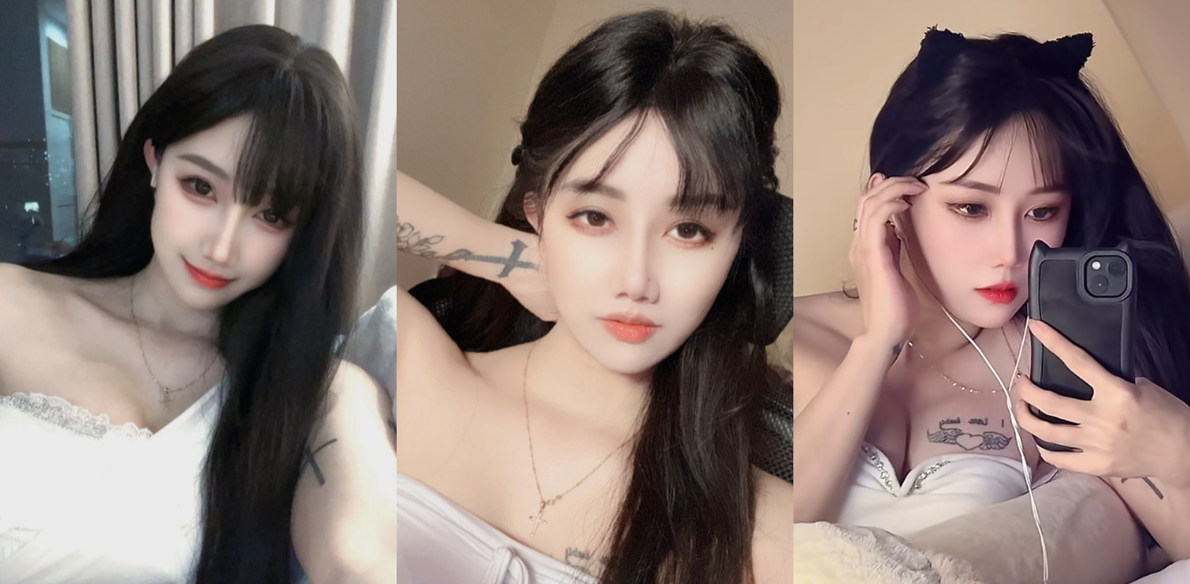 快手擦边女神 红尘若梦原名深圳梦兮bb，和c裸聊1v1视频被曝光，极其巨乳看起来相当诱人，反差感十足