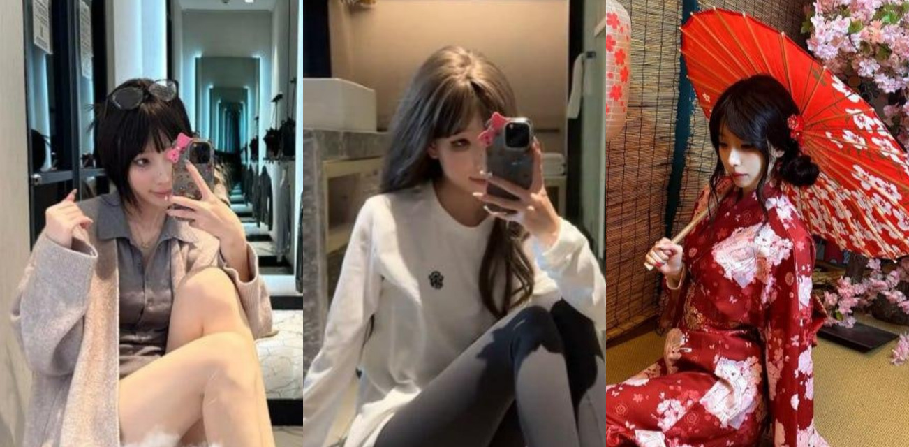 抖音20万粉丝极品网红 小水不哭 为了圈钱也是彻底豁出去了，在宿舍里完全放飞，镜前搔首弄姿，美腿玉足扣逼自慰。