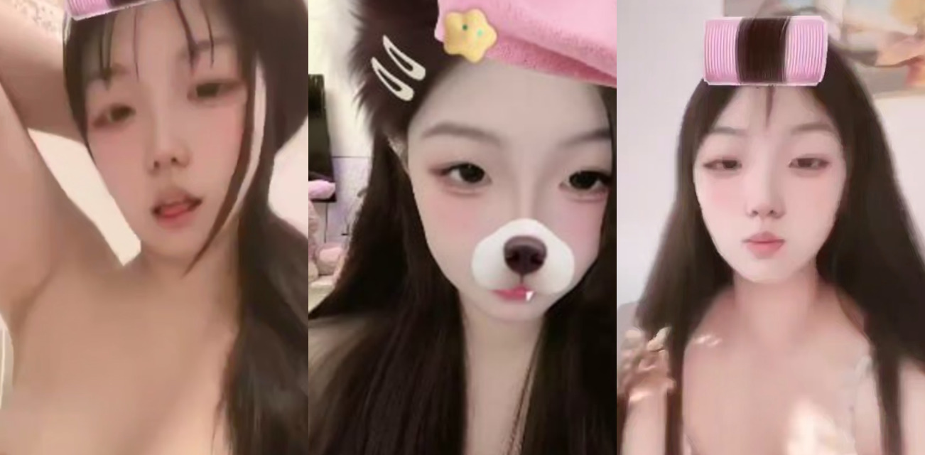 抖音高颜值网红 豆豆公主 私人订制付费视频流出 情趣制服，躺着床上自慰，表情极其满足