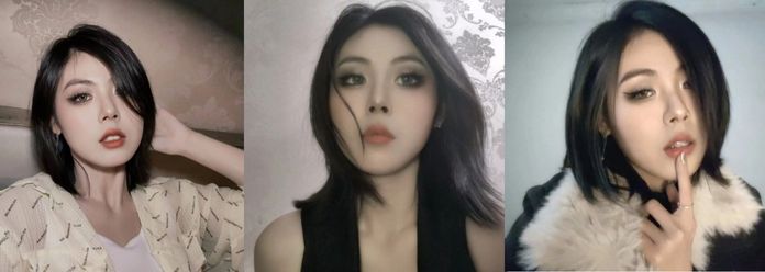 反差小骚货乳形很好，逼毛多，情趣内衣，抠逼揉奶自慰掰穴展示道具，颜值也不错！