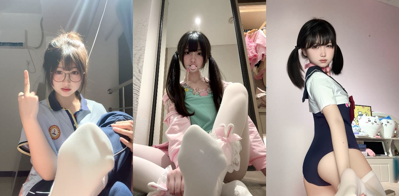 极品颜值萝莉 幼斯酱葱 付费视频流出，上演马桶羞辱丝足坐脸 可爱模样夹子音丰满玉臀对着镜头摇摆诱惑！