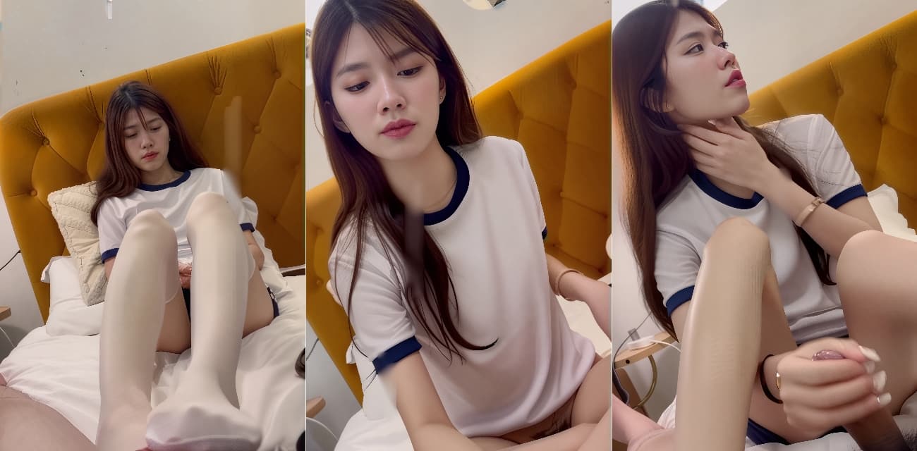 广州大学校花 与富二代男友家中做爱视频分手后遭曝光！白月光型可可爱爱，脚都是粉色的爱了！