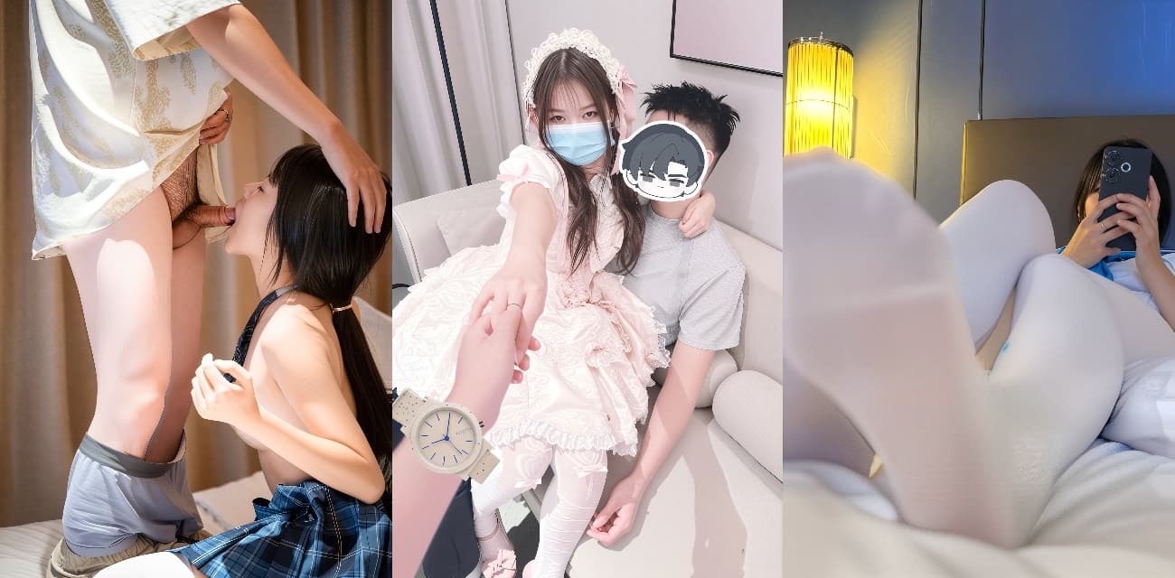 推特高颜值网红 奶茶情侣 付费视频流出，为了追求刺激叫上自己兄弟一起干自己女友