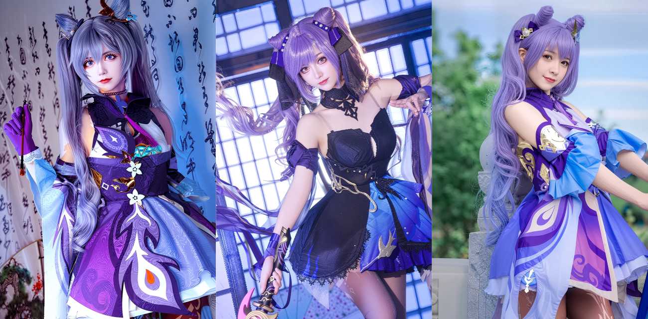 推特绝美COS福利姬萝莉 cos原神 刻晴 的呻吟魔物喵 各种自慰视频被曝光，超大尺度