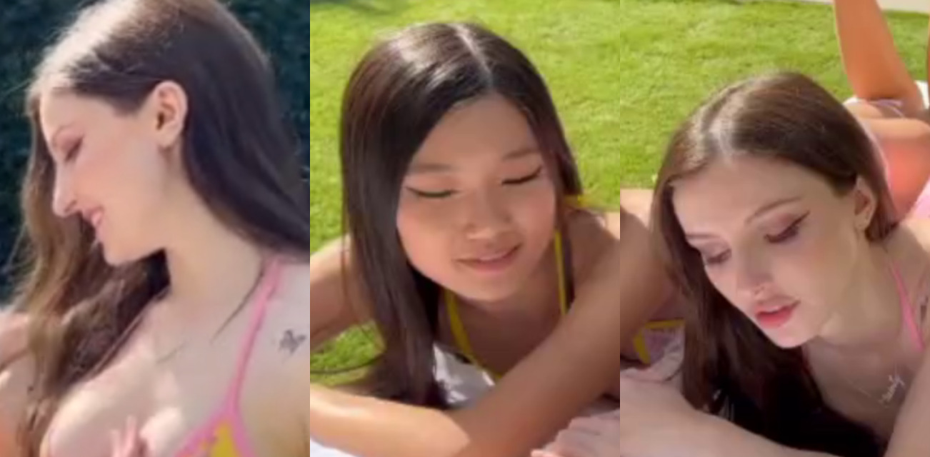 OnlyFans影后 Dainty Wilder 与性感姐妹一起比基尼太阳浴 二人娇躯狂野双穴潮喷 画面生动震撼！