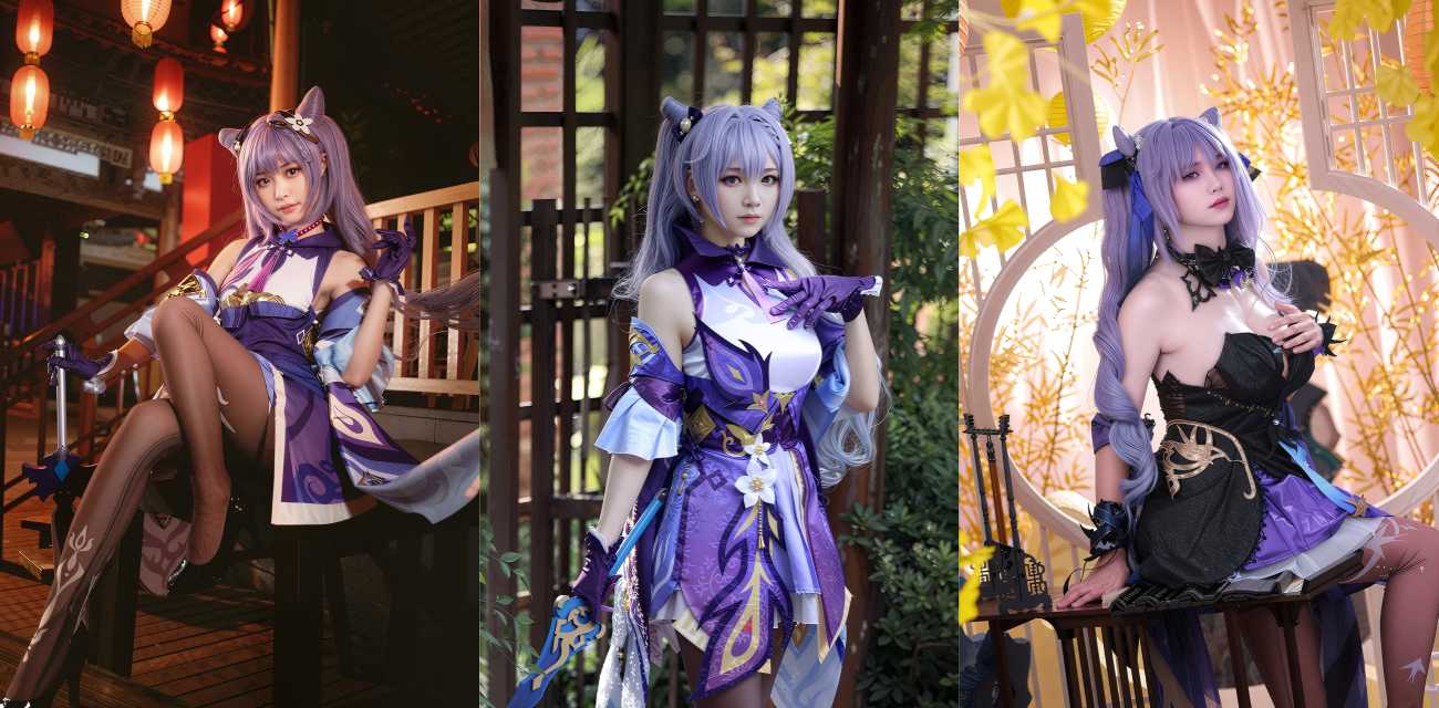 推特绝美COS福利 姬萝莉 原神刻晴的呻吟魔物喵 各种自慰 抠逼 近距离极致观赏